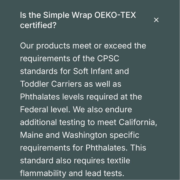 NWT LALABU Simple Wrap in Clay - Picture 6 of 7